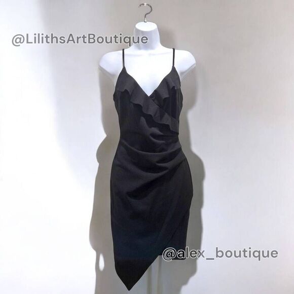 Windsor Ruffle WrapBodycon Dress(C020)-Size S for Women - Picture 3 of 12